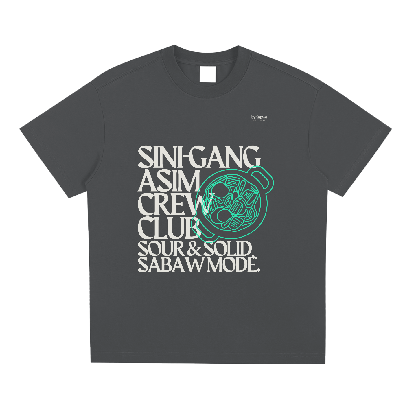 SiniGang,Asim,Sabaw,Filipino,Foodie,T-Shirt,Tee
