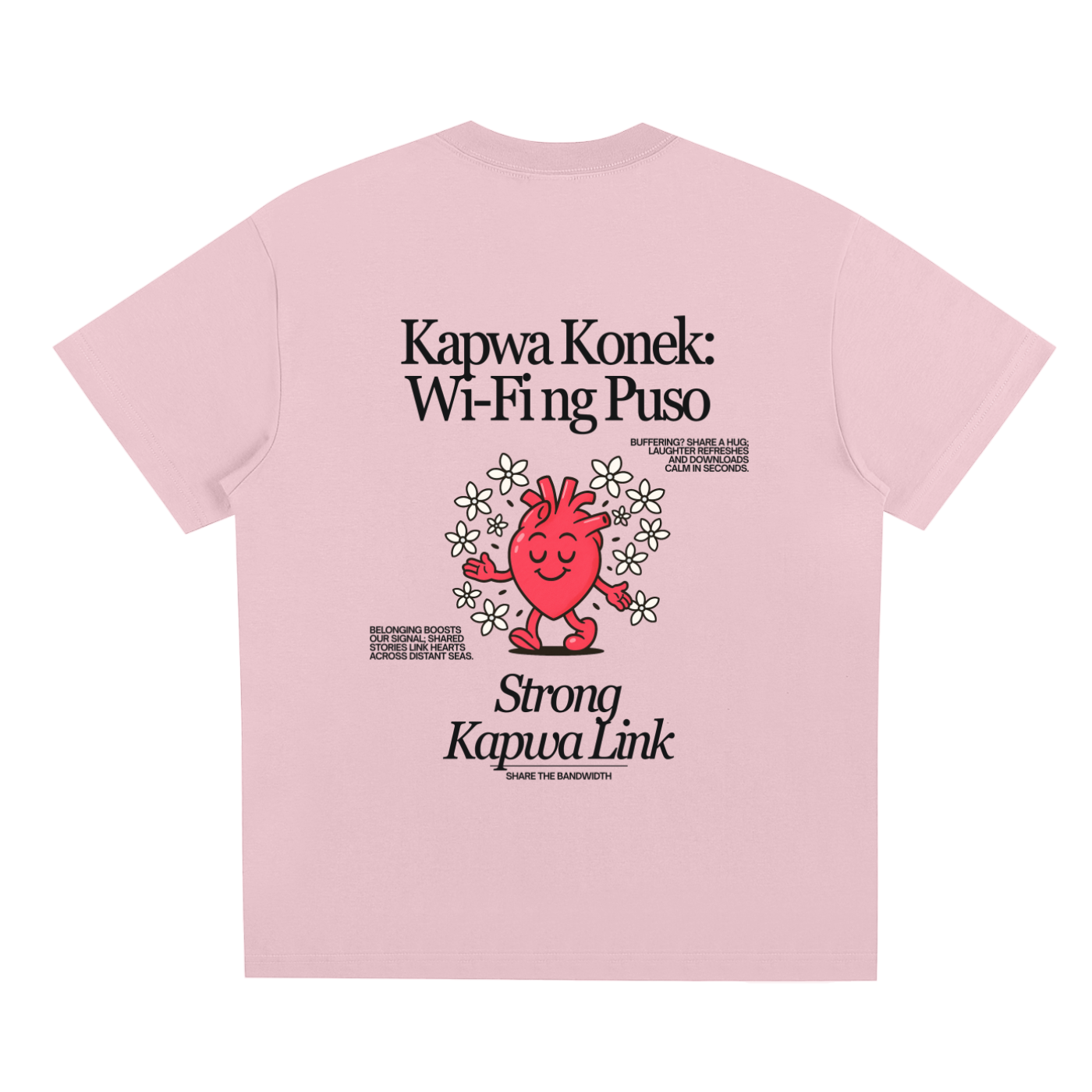 Kapwa Konek,Kapwa,Puso,Pinoy,T-Shirt,Tee