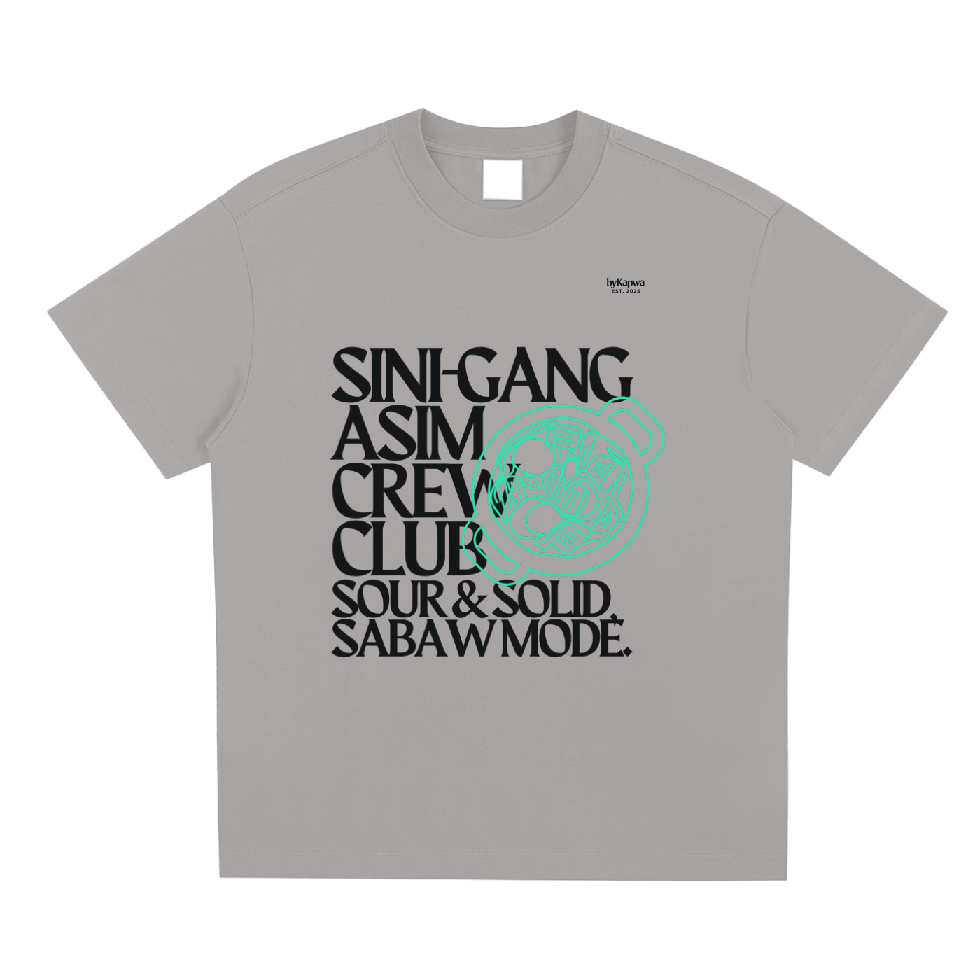 SiniGang,Asim,Sabaw,Filipino,Foodie,T-Shirt,Tee