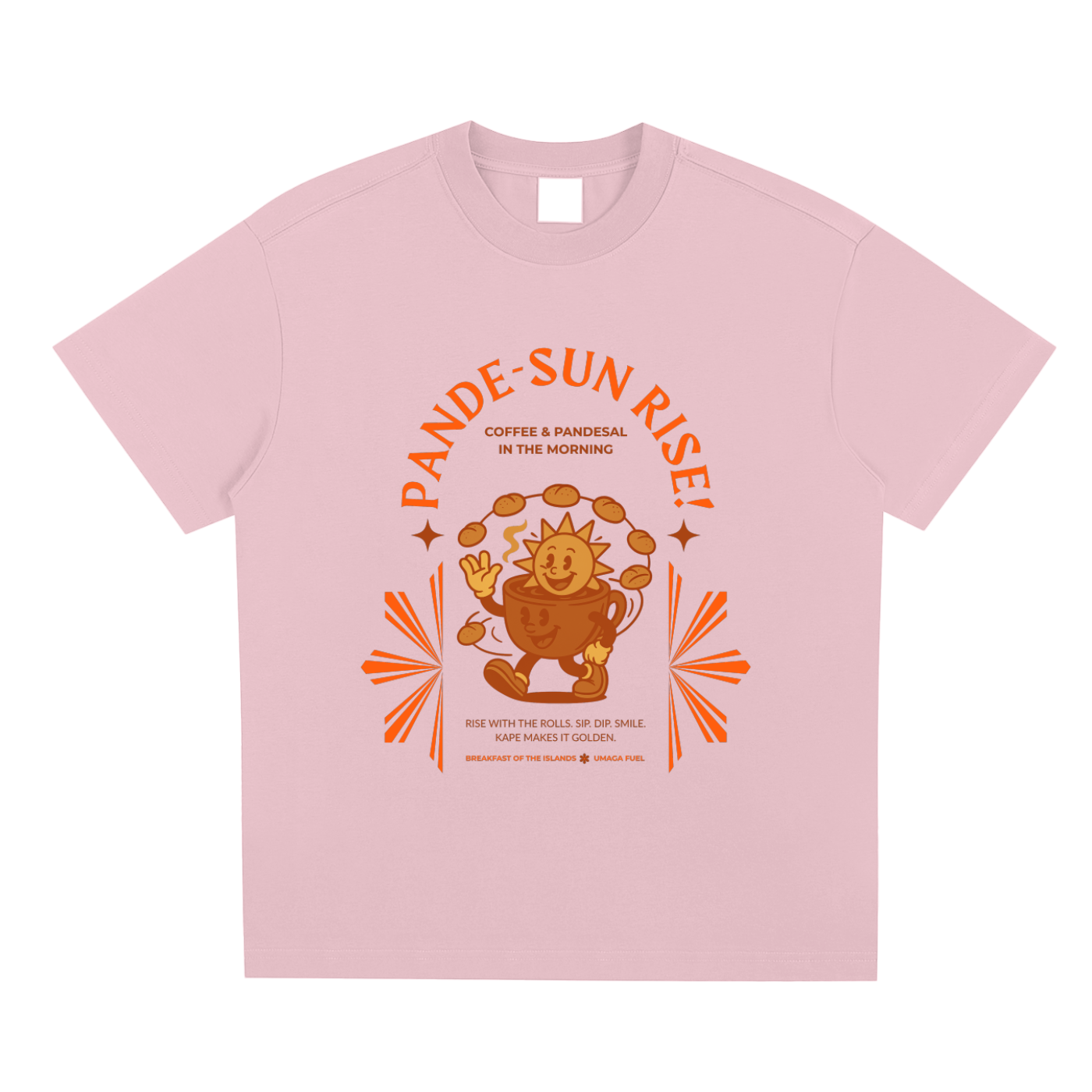 PandeSun,Pandesal,Filipino,Filipino Breakfast,Pinoy,Filipino Sun,T-Shirt,Tee