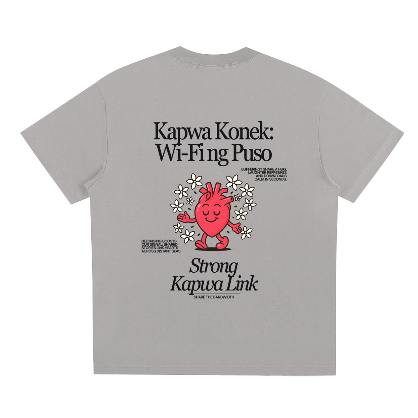 Kapwa Konek,Kapwa,Puso,Pinoy,T-Shirt,Tee