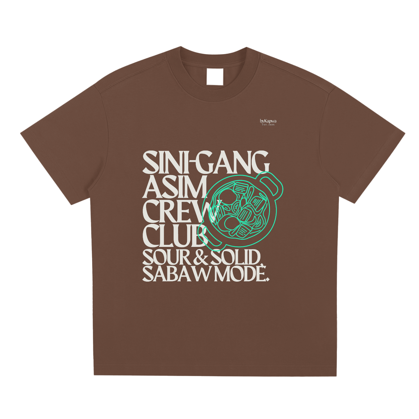 SiniGang,Asim,Sabaw,Filipino,Foodie,T-Shirt,Tee