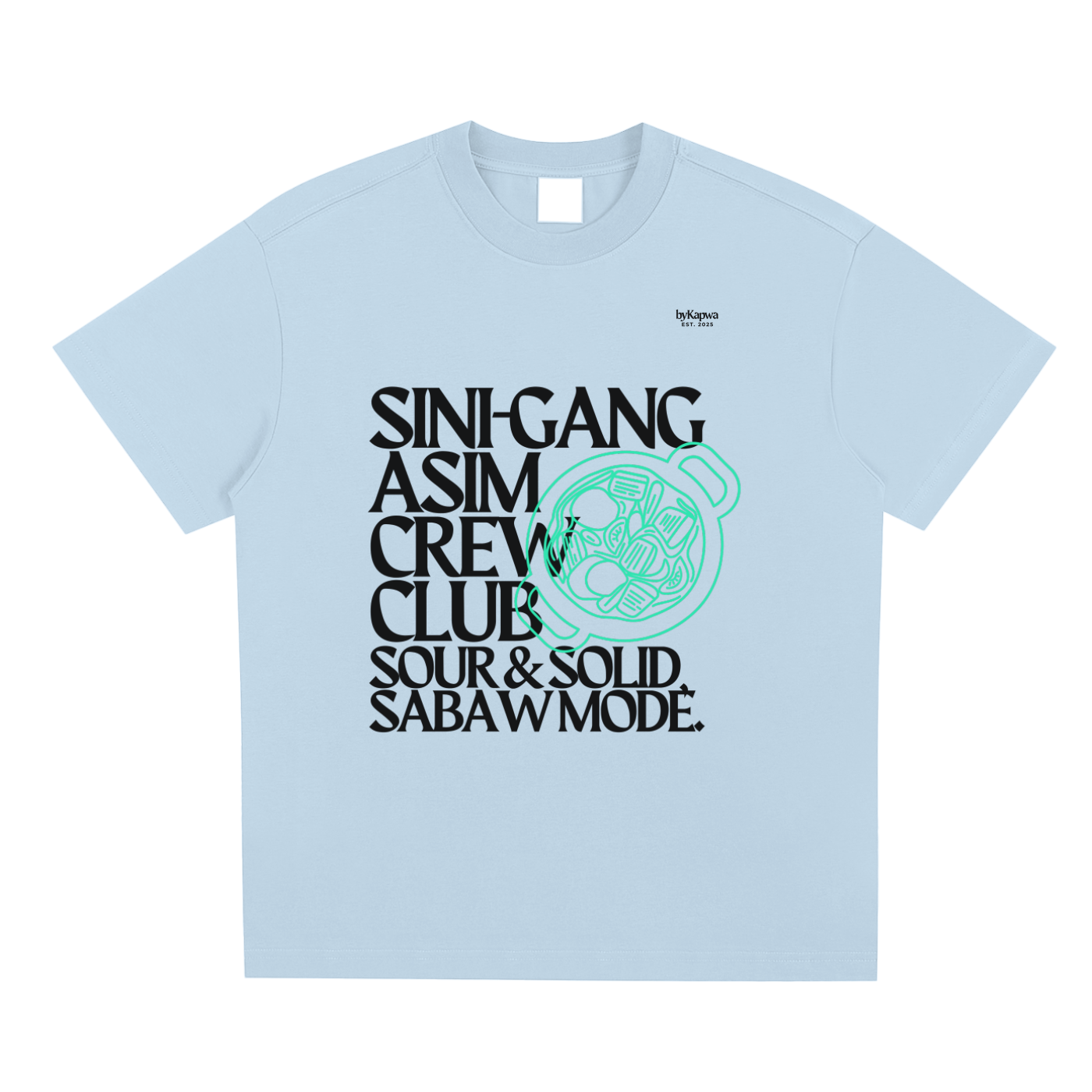 SiniGang,Asim,Sabaw,Filipino,Foodie,T-Shirt,Tee