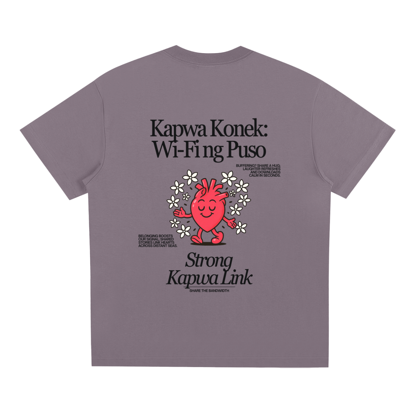Kapwa Konek,Kapwa,Puso,Pinoy,T-Shirt,Tee