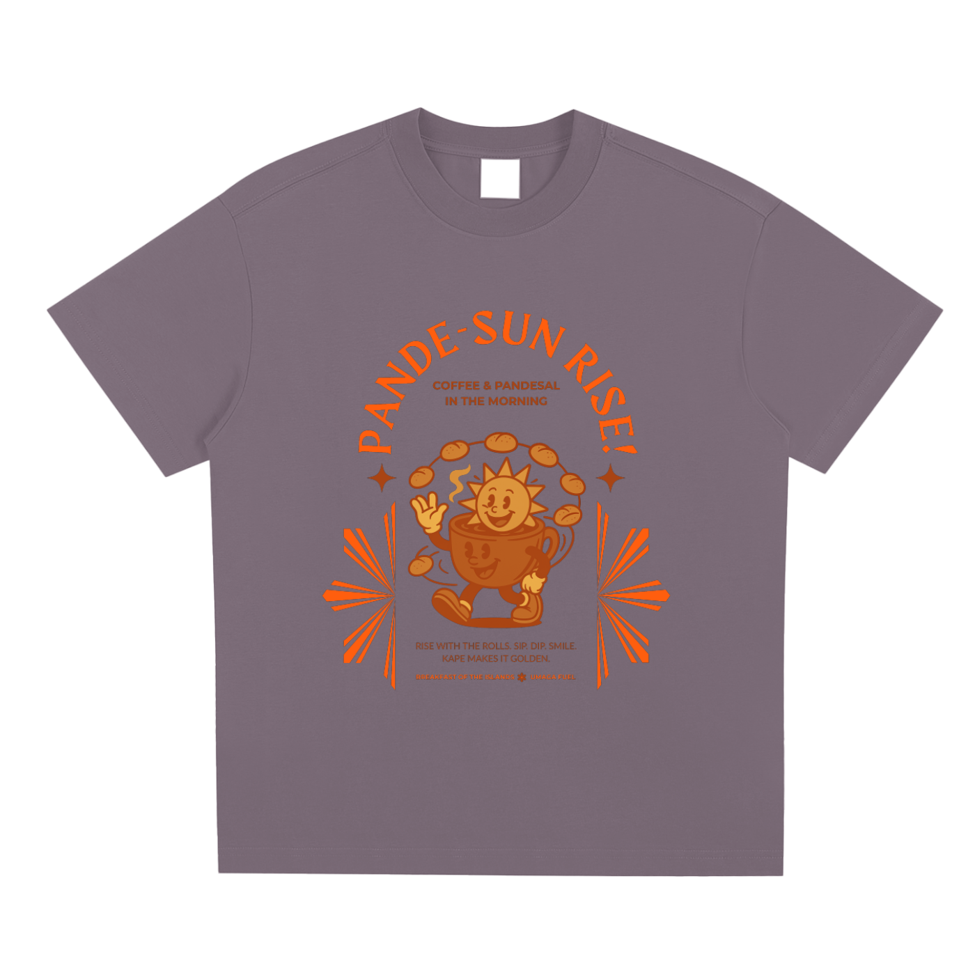 PandeSun,Pandesal,Filipino,Filipino Breakfast,Pinoy,Filipino Sun,T-Shirt,Tee