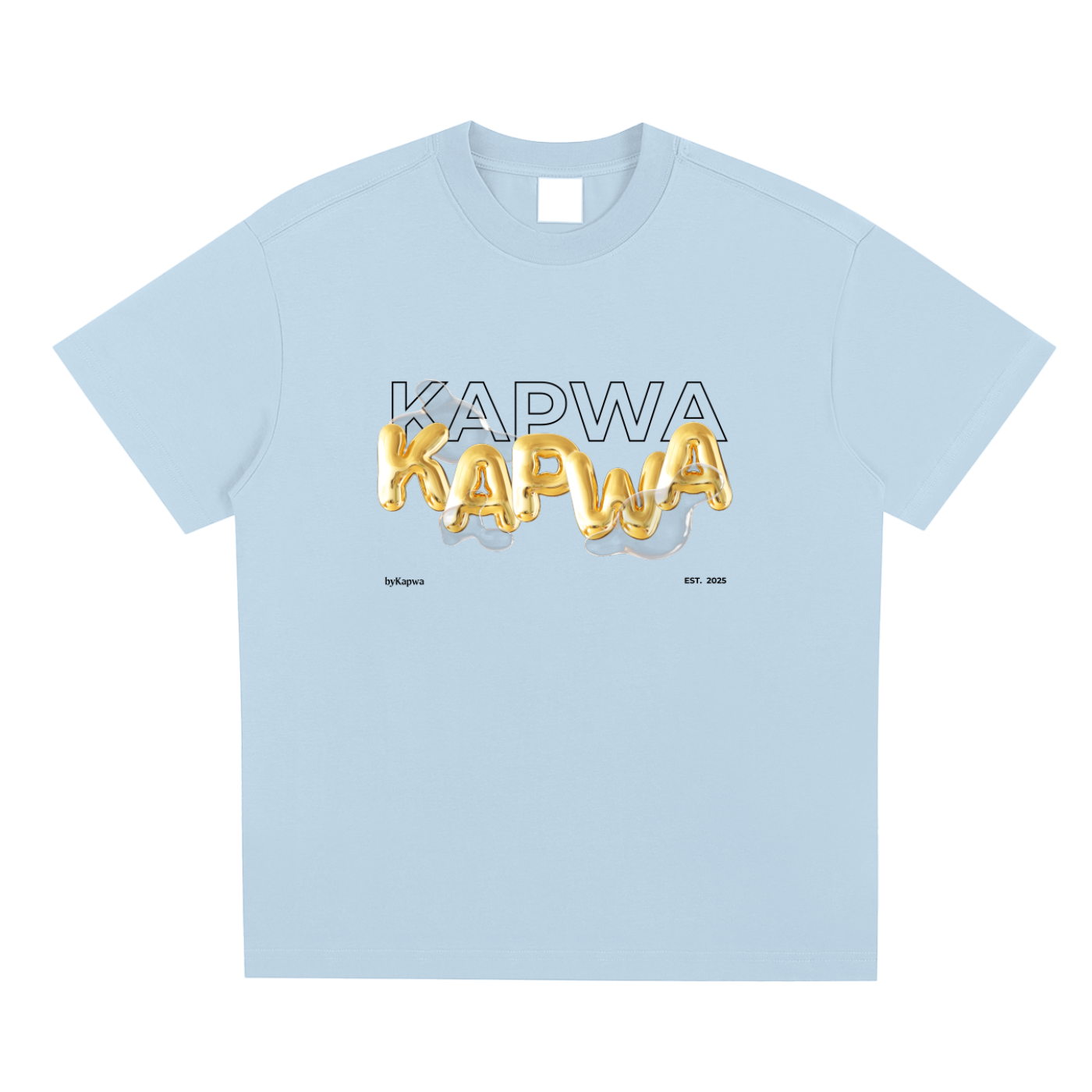 Kapwa,3D,3D Lettering,Filipino,Gold,T-Shirt,Tee