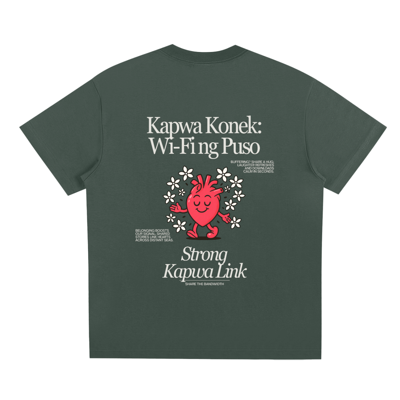 Kapwa Konek,Kapwa,Puso,Pinoy,T-Shirt,Tee