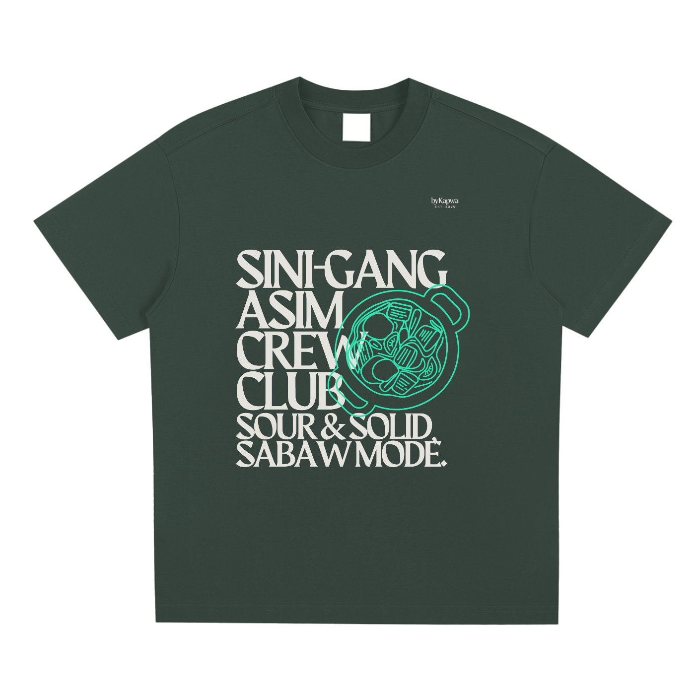 SiniGang,Asim,Sabaw,Filipino,Foodie,T-Shirt,Tee