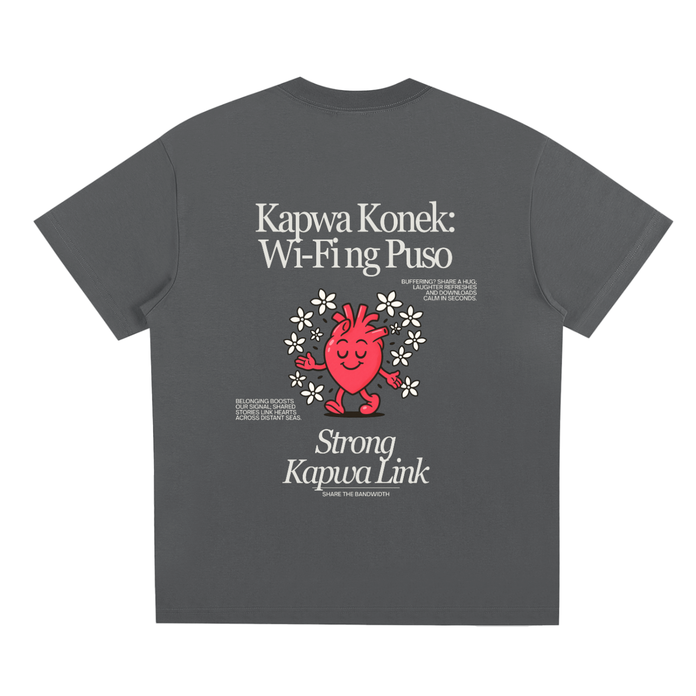 Kapwa Konek,Kapwa,Puso,Pinoy,T-Shirt,Tee