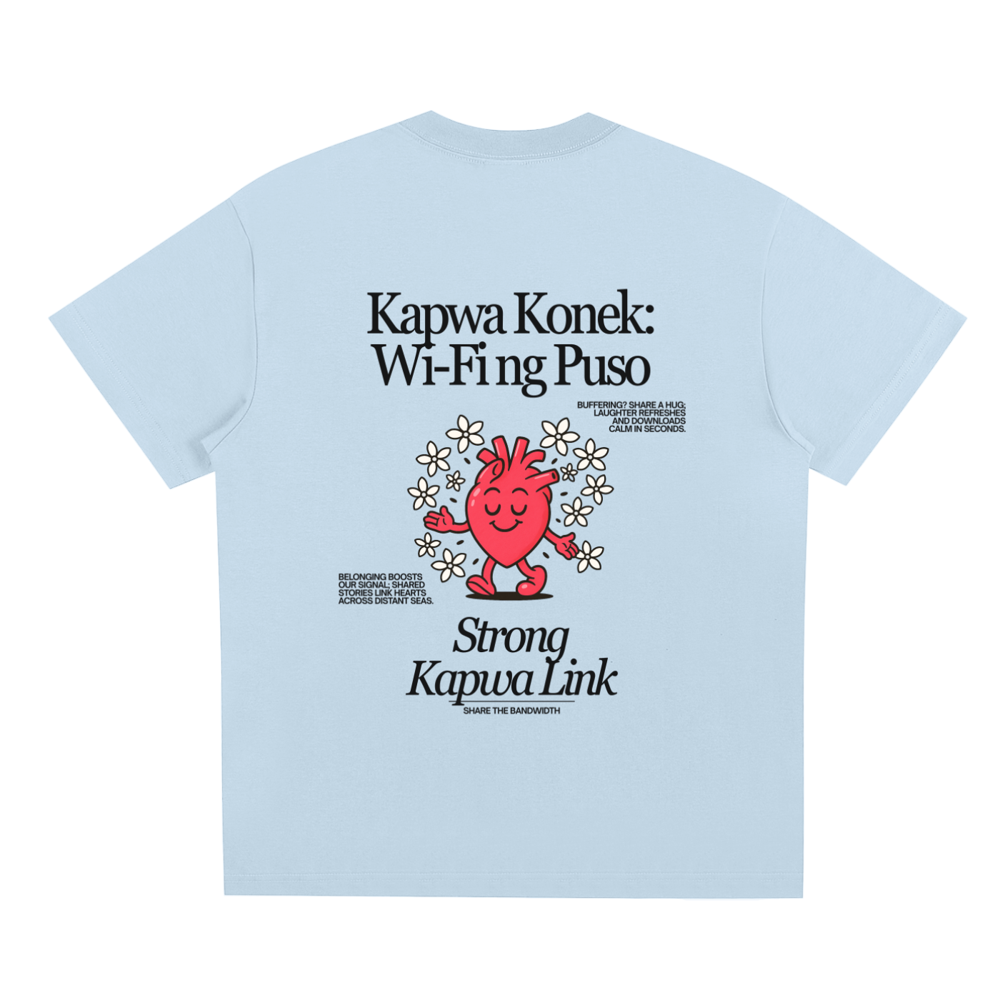 Kapwa Konek,Kapwa,Puso,Pinoy,T-Shirt,Tee