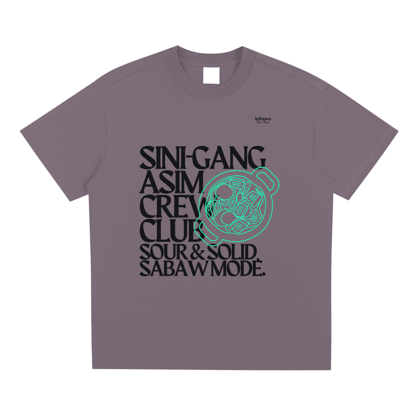 SiniGang,Asim,Sabaw,Filipino,Foodie,T-Shirt,Tee