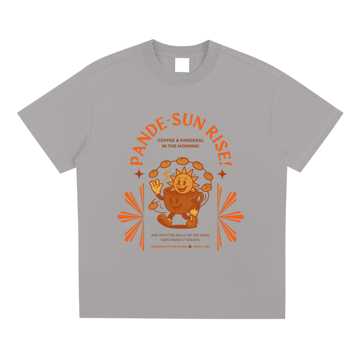 PandeSun,Pandesal,Filipino,Filipino Breakfast,Pinoy,Filipino Sun,T-Shirt,Tee