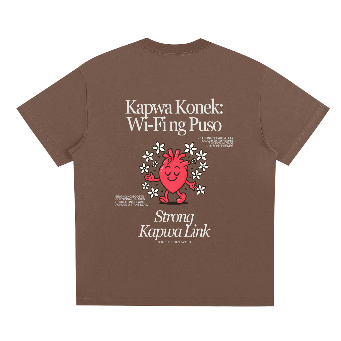 Kapwa Konek,Kapwa,Puso,Pinoy,T-Shirt,Tee