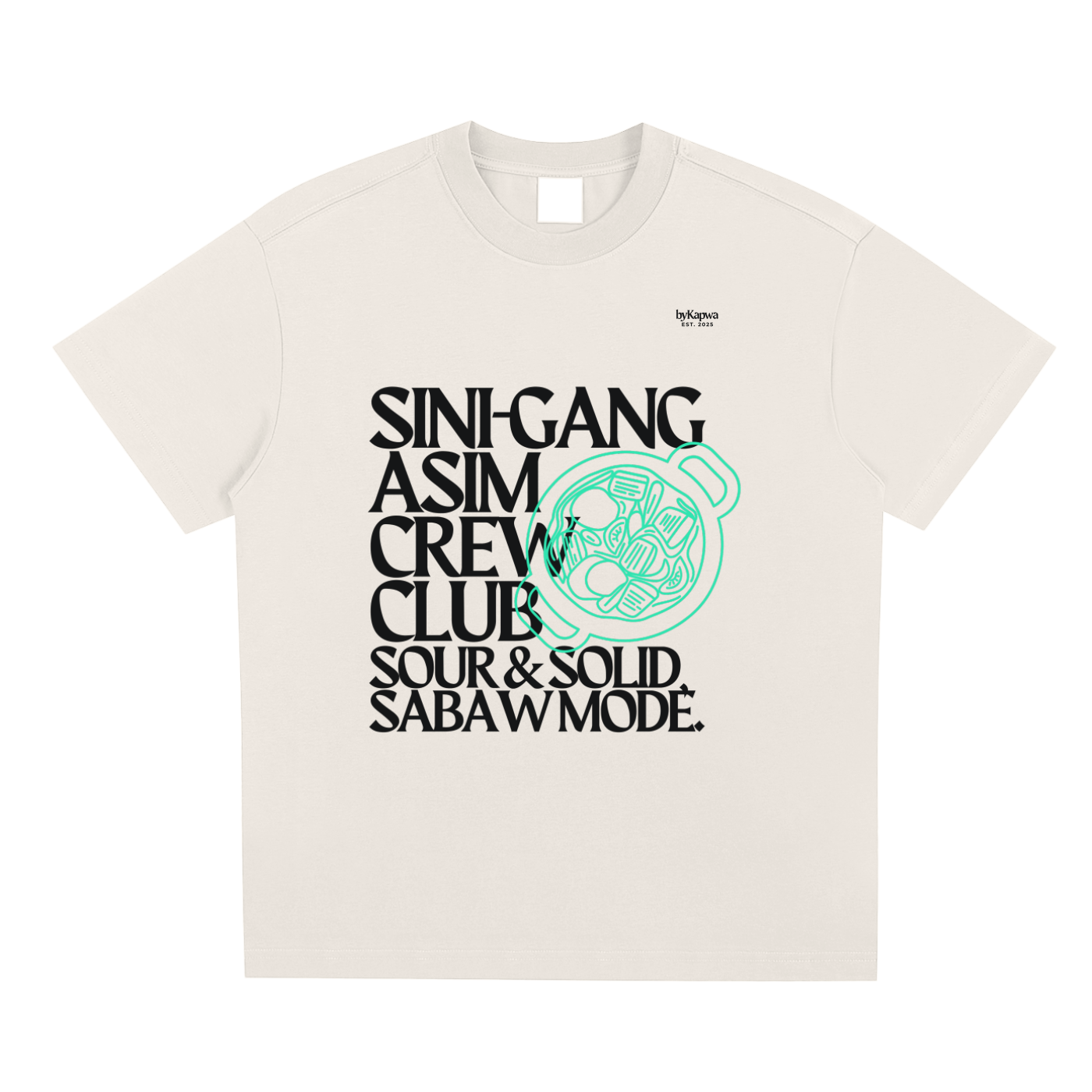 SiniGang,Asim,Sabaw,Filipino,Foodie,T-Shirt,Tee