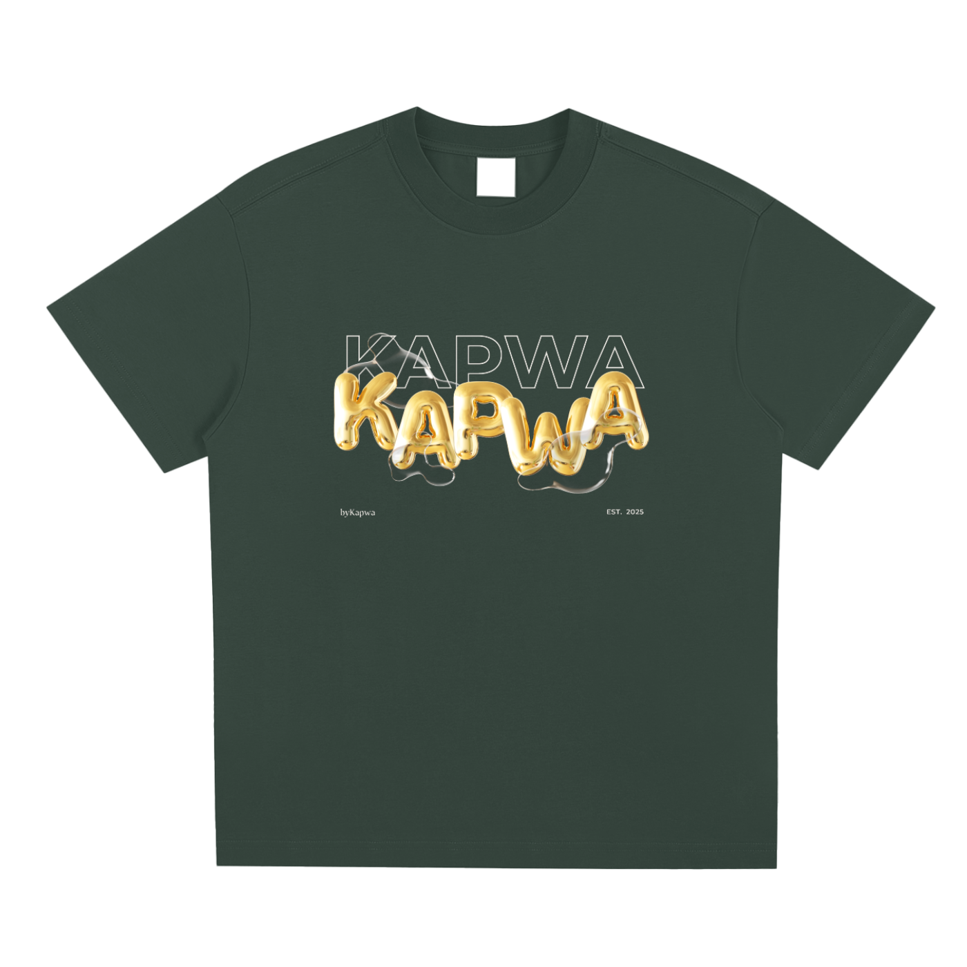 Kapwa,3D,3D Lettering,Filipino,Gold,T-Shirt,Tee