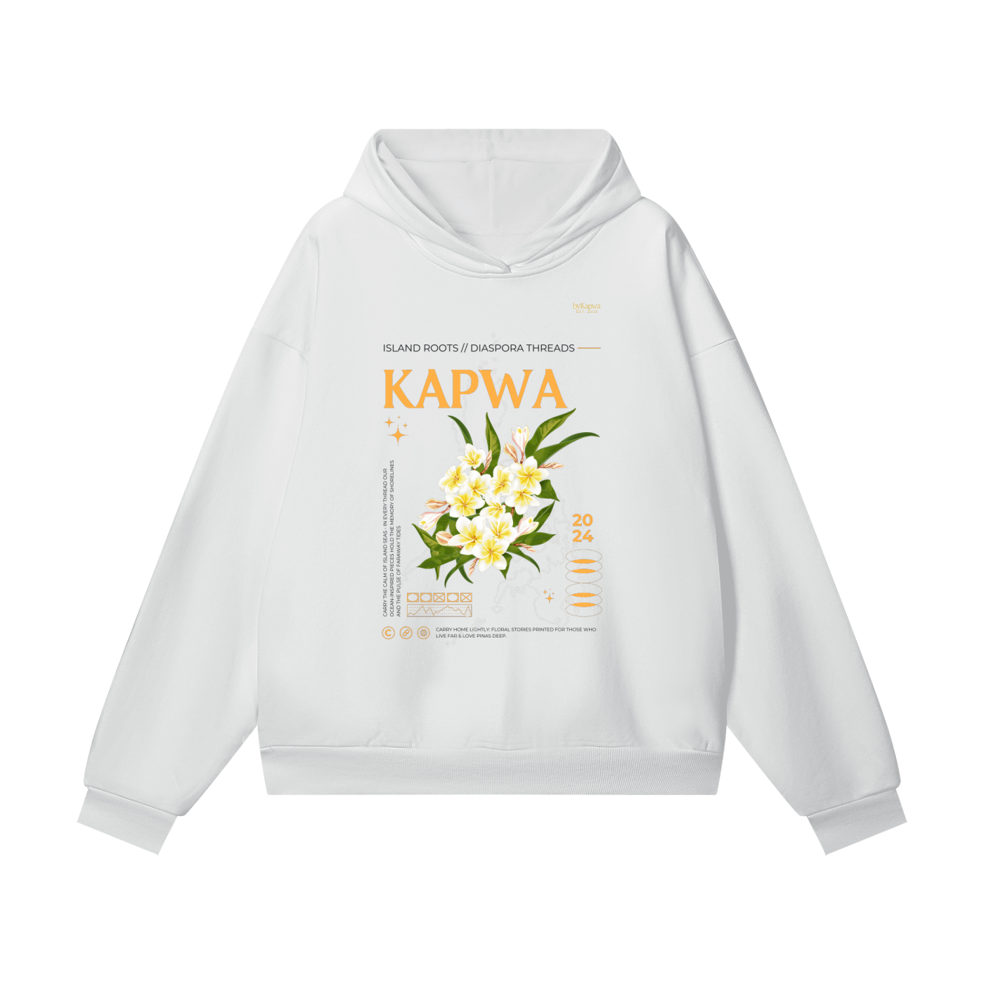 Island Roots Diaspora Threads Hoodie - Light