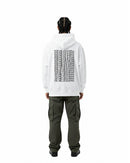 byKapwa Studio | You Me Us Kapwa Wave Hoodie - Light | Hoodie Weiß | Model Mann Rückseite