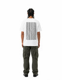 byKapwa Studio | You Me Us Kapwa Wave Tee - Light | T-Shirt Weiß | Model Mann Rückseite