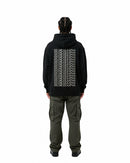 byKapwa Studio | You Me Us Kapwa Hoodie - Dark | Hoodie Schwarz | Model Mann Rückseite