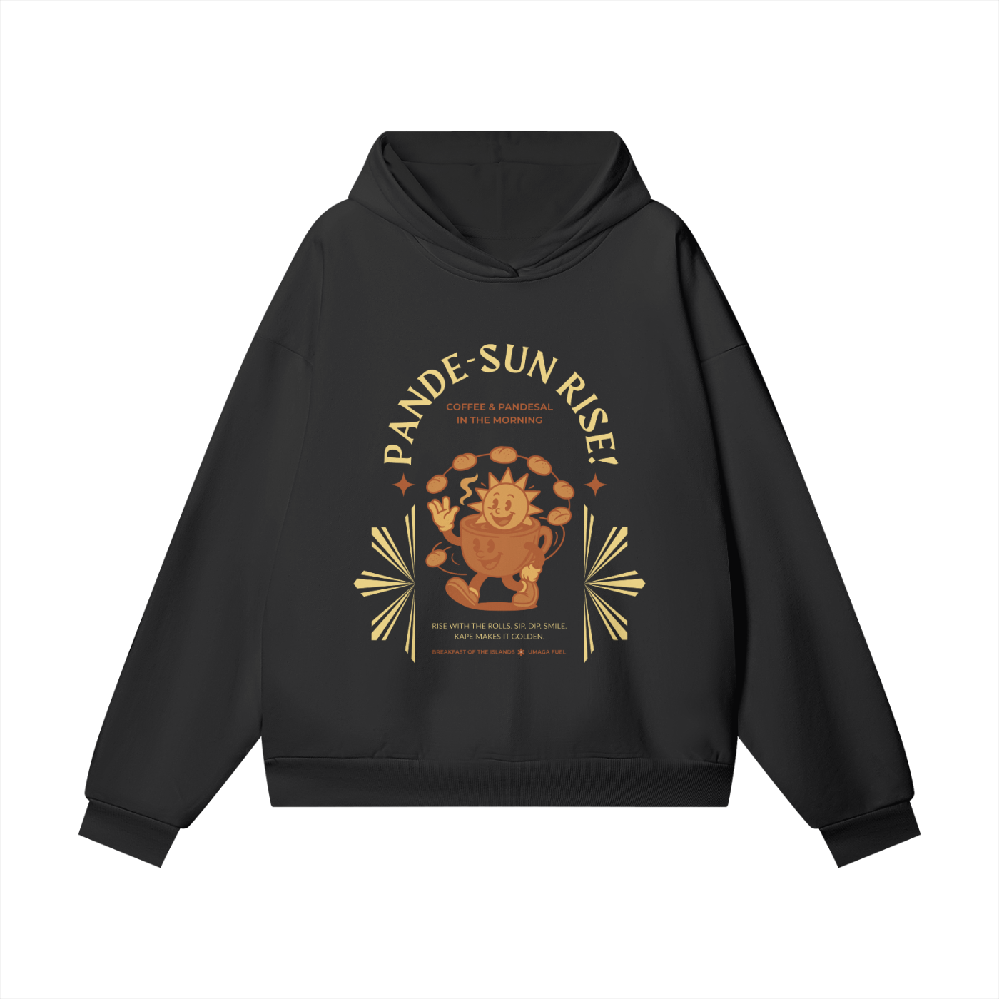 Pande-Sun Rise Hoodie - Dark