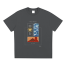 Pinoy Edition,Filipino,Mayon Volcano,Waves,T-Shirt,Tee