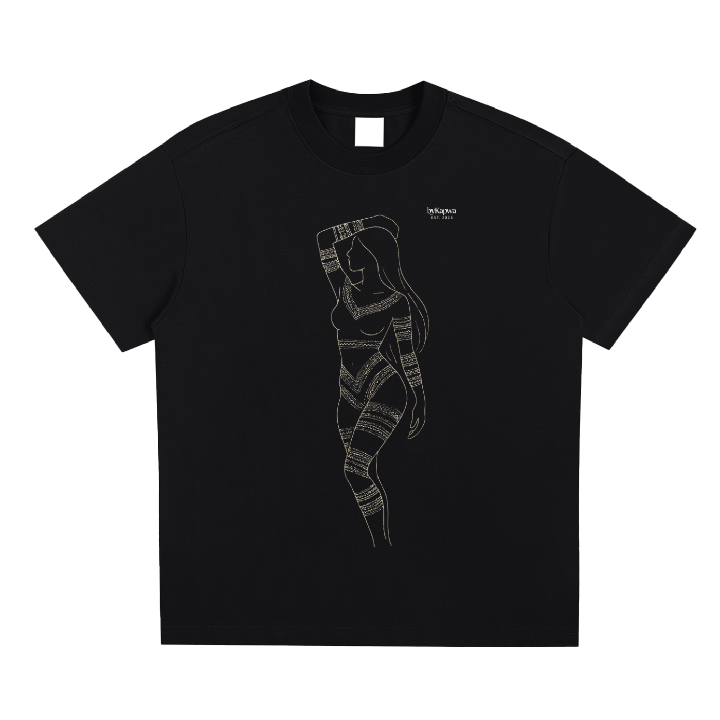 Kapwa Tattoo Silhouette Tee - Dark