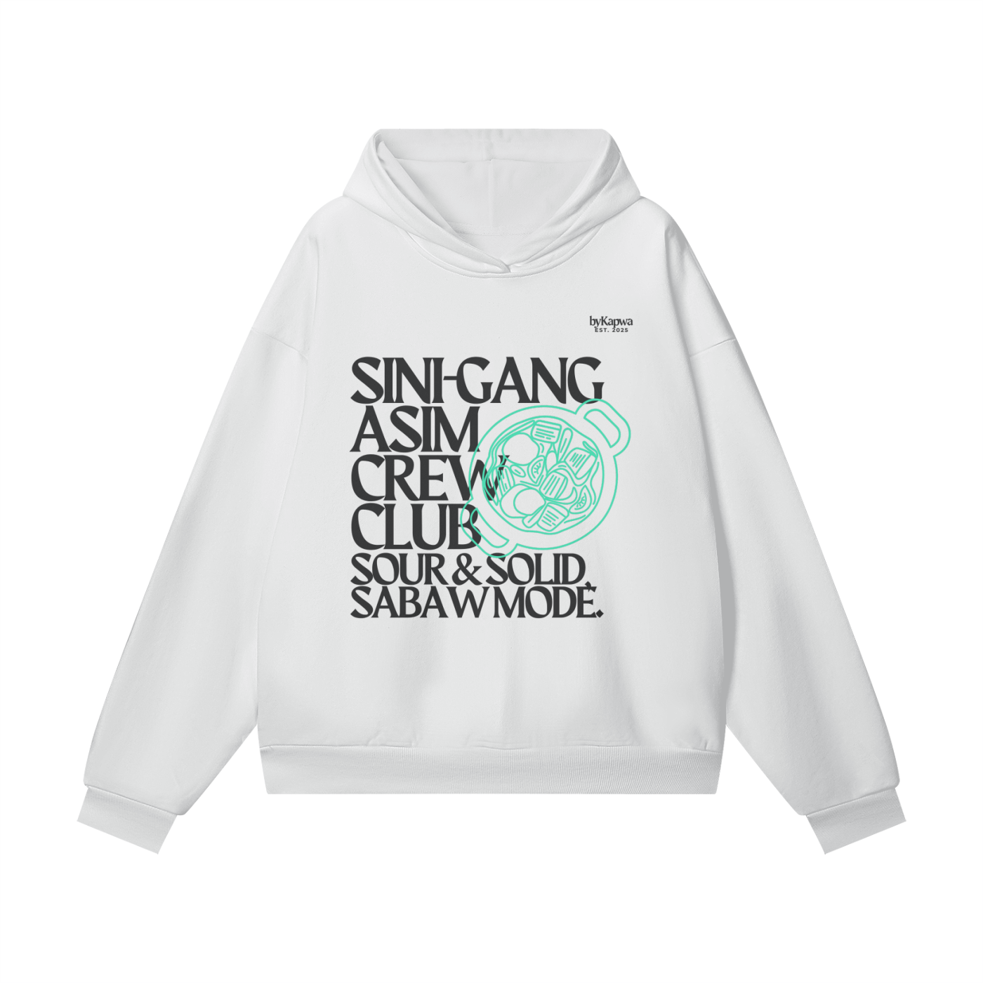 Sinigang Crew Club Hoodie – Dark