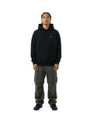 byKapwa Studio | Kapwa Wave Hoodie - Dark | Hoodie Schwarz | Model Mann Vorderseite