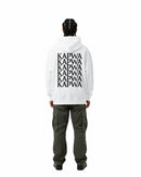 byKapwa Studio | Kapwa Repeat Hoodie - Light | Hoodie Weiß | Model Mann Rückseite