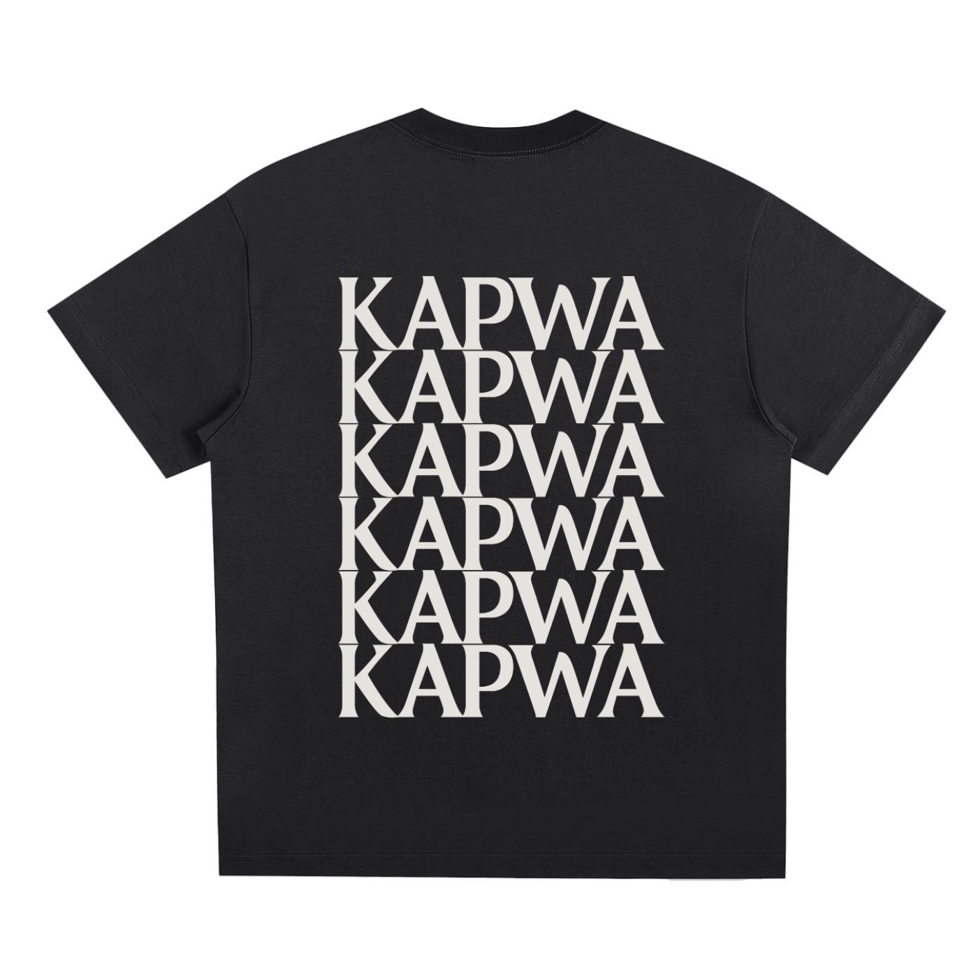 Kapwa Repeat Tee – Dark