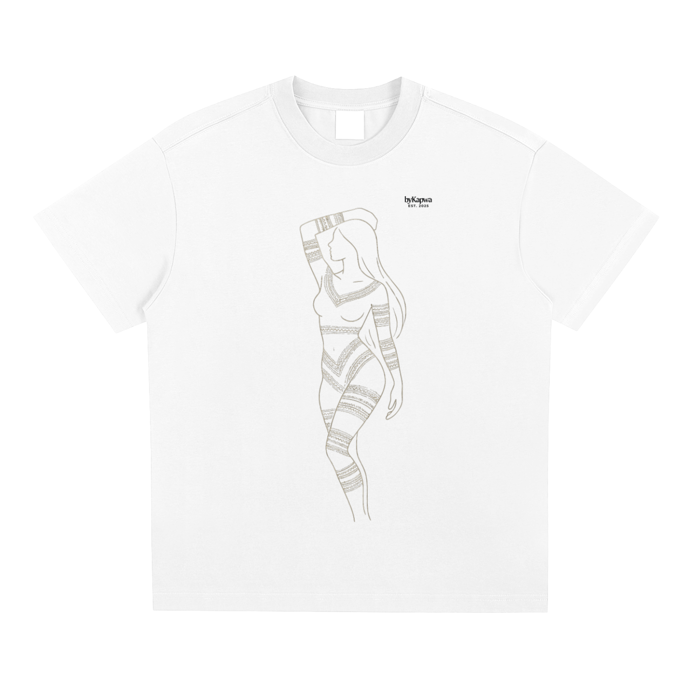 Kapwa Tattoo Silhouette Tee - Light