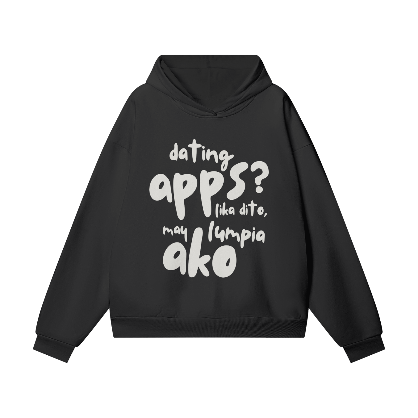 Dating Apps & Lumpia Hoodie - Dark