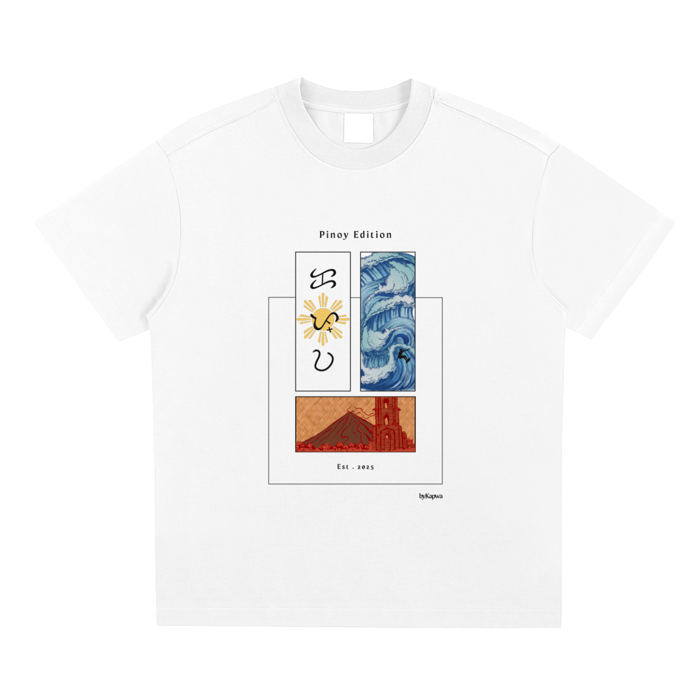 Pinoy Edition Panels Tee - Light