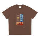 Pinoy Edition,Filipino,Mayon Volcano,Waves,T-Shirt,Tee