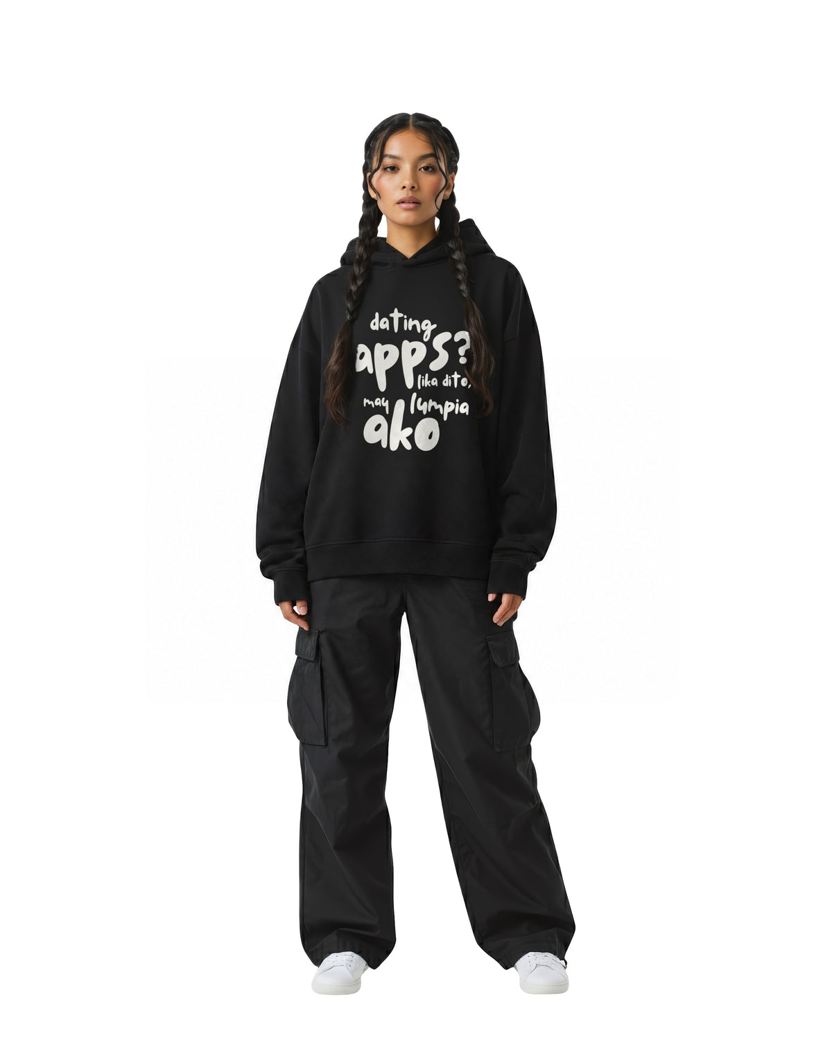 Dating Apps & Lumpia Hoodie - Dark
