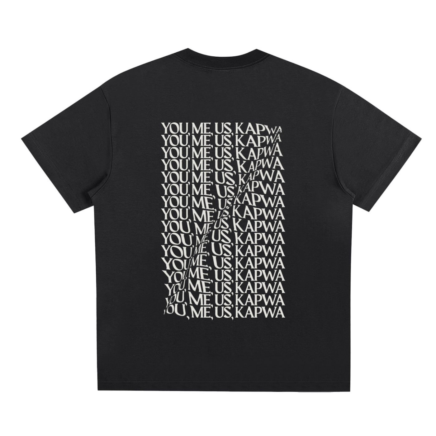 You Me Us Kapwa Wave Tee - Dark