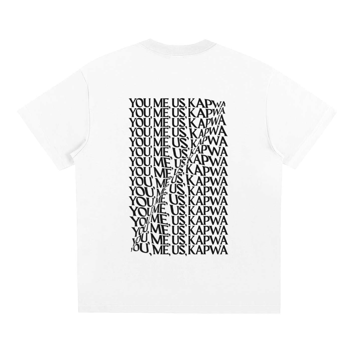 You Me Us Kapwa Wave Tee - Light