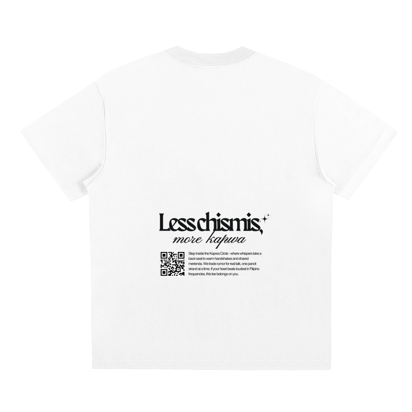 Less Chismis More Kapwa Tee - Light