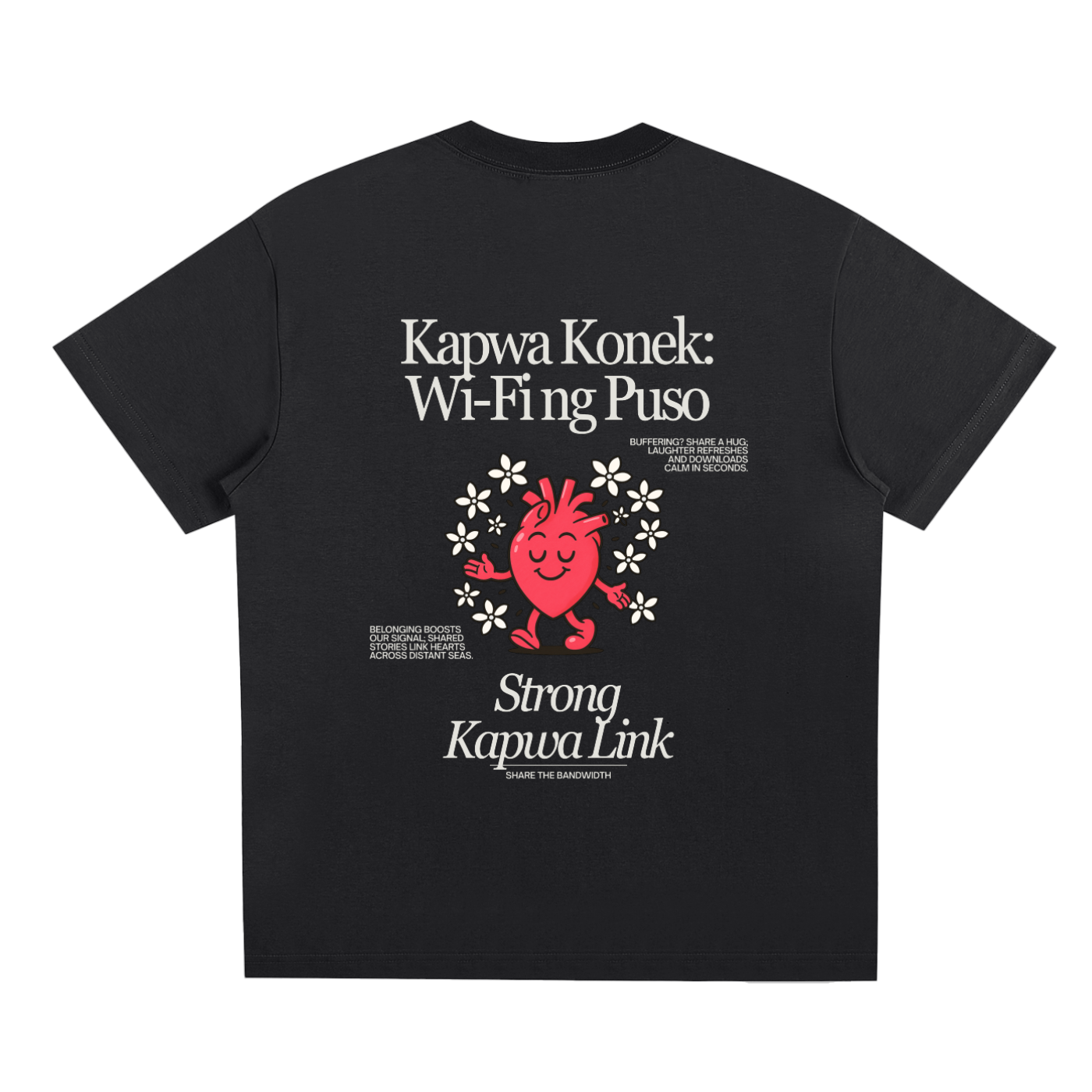 Kapwa Konek Tee - Dark