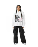 byKapwa Studio | Team Extra Rice Hoodie - Light | Hoodie Weiß | Model Frau Vorderseite