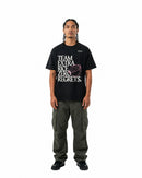 byKapwa Studio | Team Extra Rice - Dark | T-Shirt Schwarz | Model Mann Vorderseite