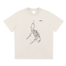 Philippine Archipelago,Philippine Map,Philippines,Island,Filipino,T-Shirt,Tee