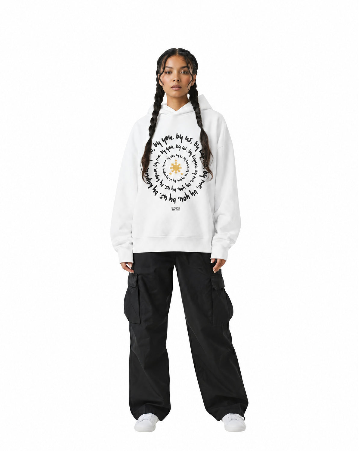 byKapwa Spiral Hoodie - Light