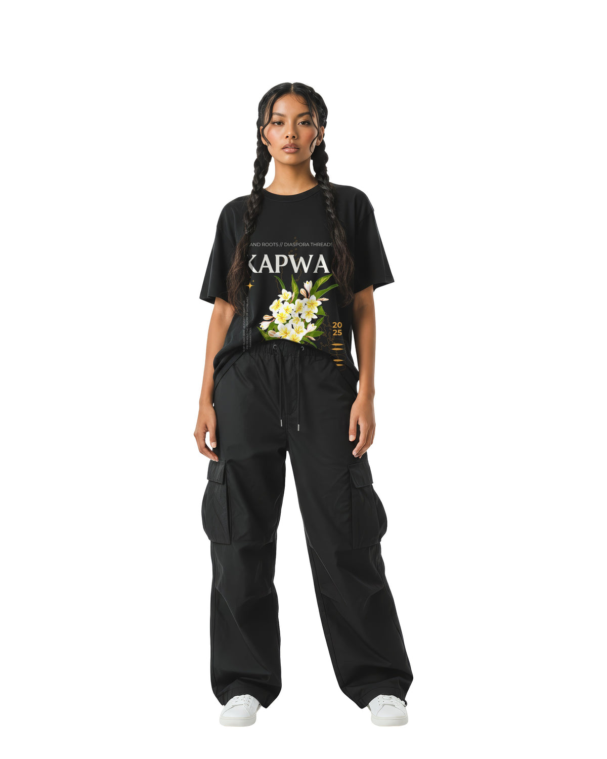 Island Roots Diaspora Threads Tee - Dark