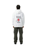 byKapwa Studio | Kapwa Konek Hoodie - Light | Hoodie Weiß | Model Mann Rückseite