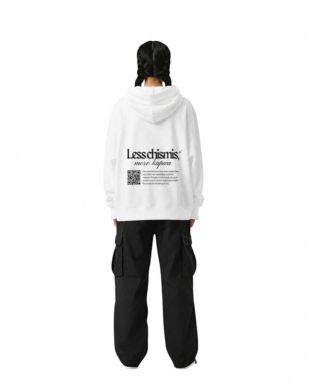 Less Chismis More Kapwa Hoodie - Light