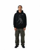 byKapwa Studio | Philippine Archipelago Hoodie - Dark | Hoodie Schwarz | Model Mann Vorderseite