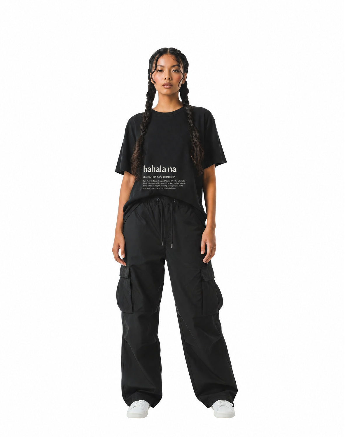 Bahala Na Definition Tee - Dark