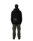 byKapwa Studio | Kapwa Definition Hoodie - Dark | Hoodie Schwarz | Model Mann Rückseite