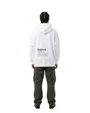 byKapwa Studio | Kapwa Definition Hoodie - Light | Hoodie Weiß | Model Mann Rückseite